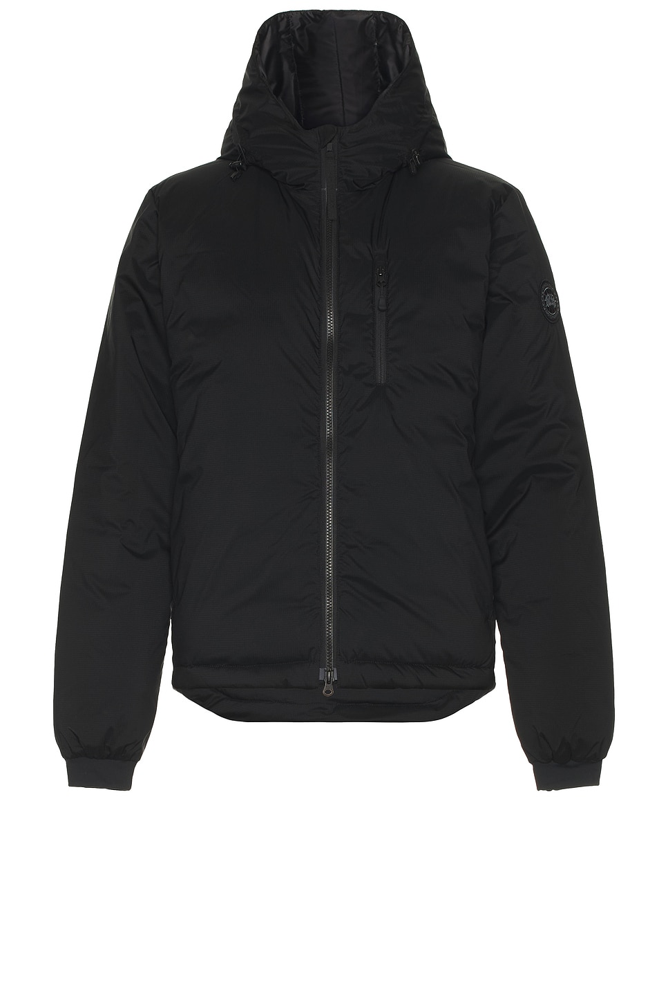 Image 1 of Canada Goose Lodge Hoody Black Label Jacket in Black Disc