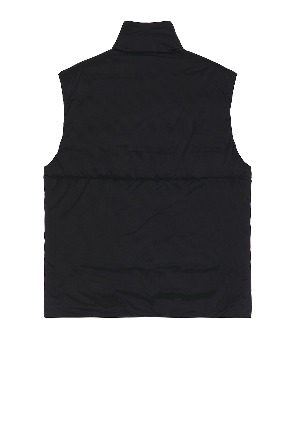 Canada Goose Quilted Sleeveless High Collar Vest In Black
