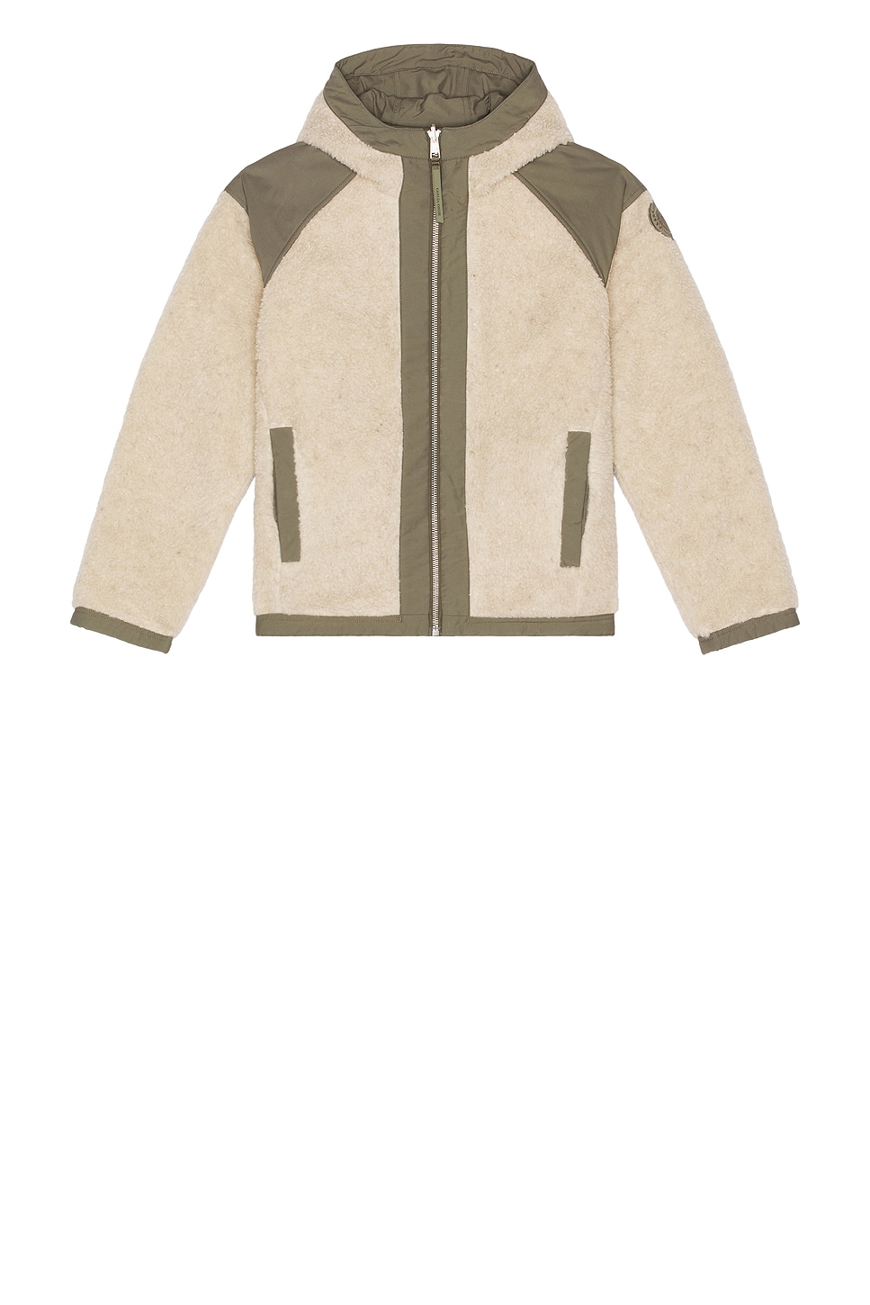 Canada Goose Alberni Reversible Fleece Bomber In Brown