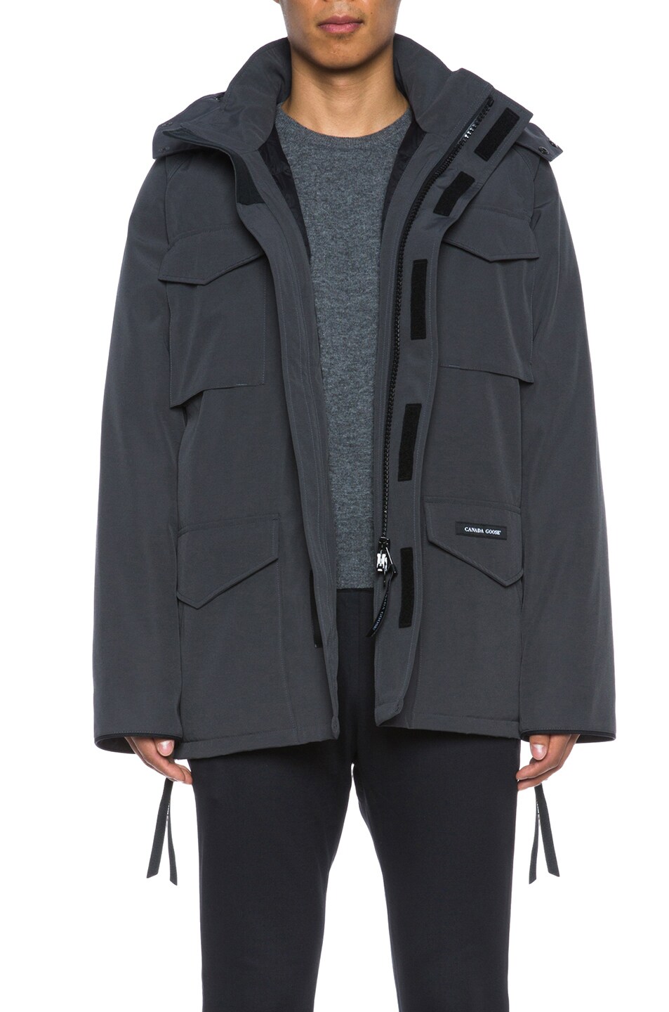 Image 1 of Canada Goose Constable Poly-Blend Parka in Graphite