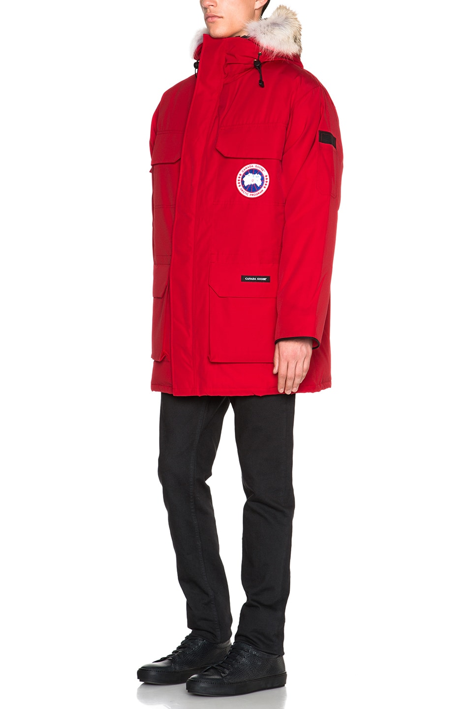 canada goose red expedition parka