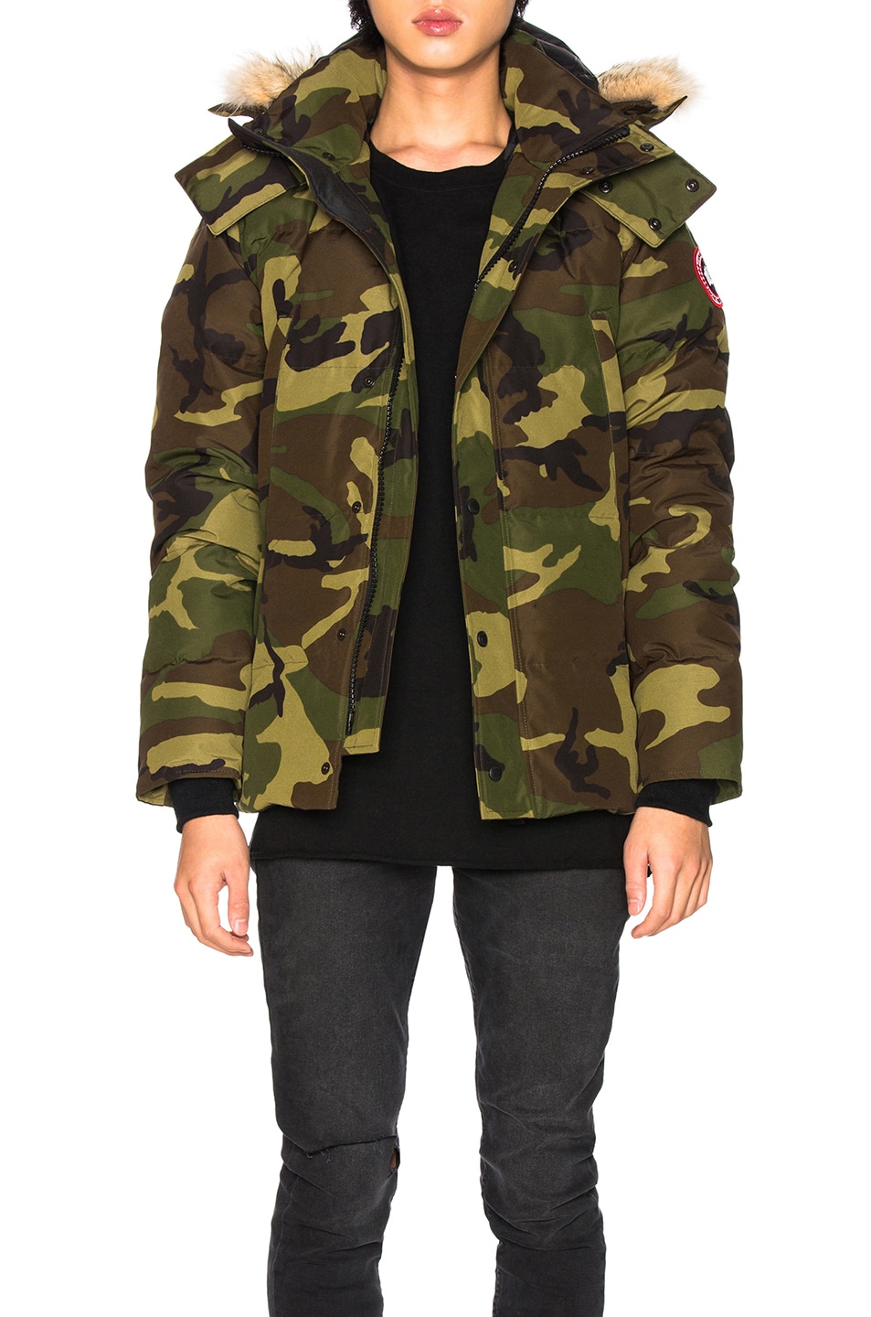 Image 1 of Canada Goose Wyndham Parka in Classic Camo