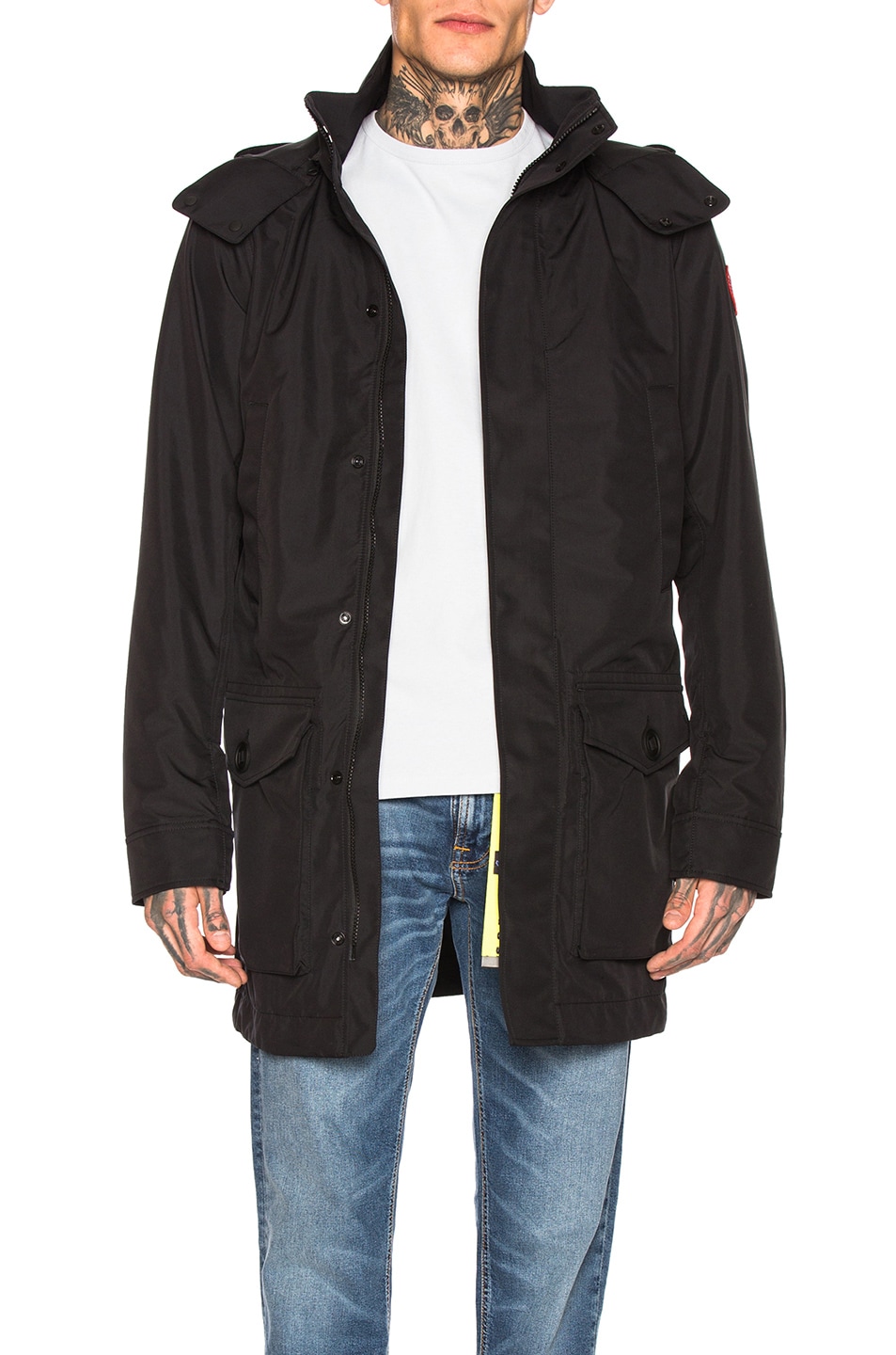 Image 1 of Canada Goose Crew Trench in Black