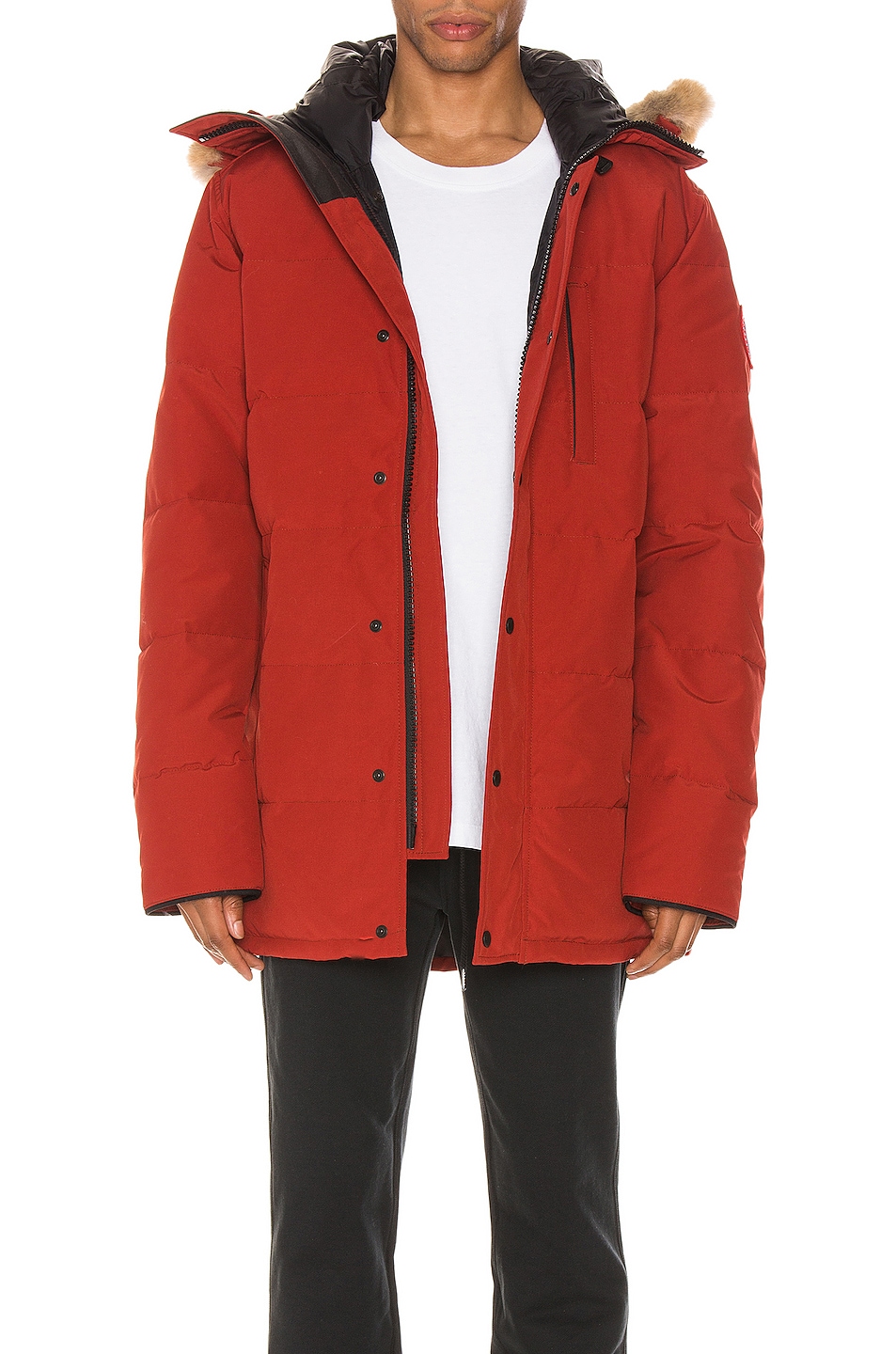 Image 1 of Canada Goose Carson Parka in Red Maple