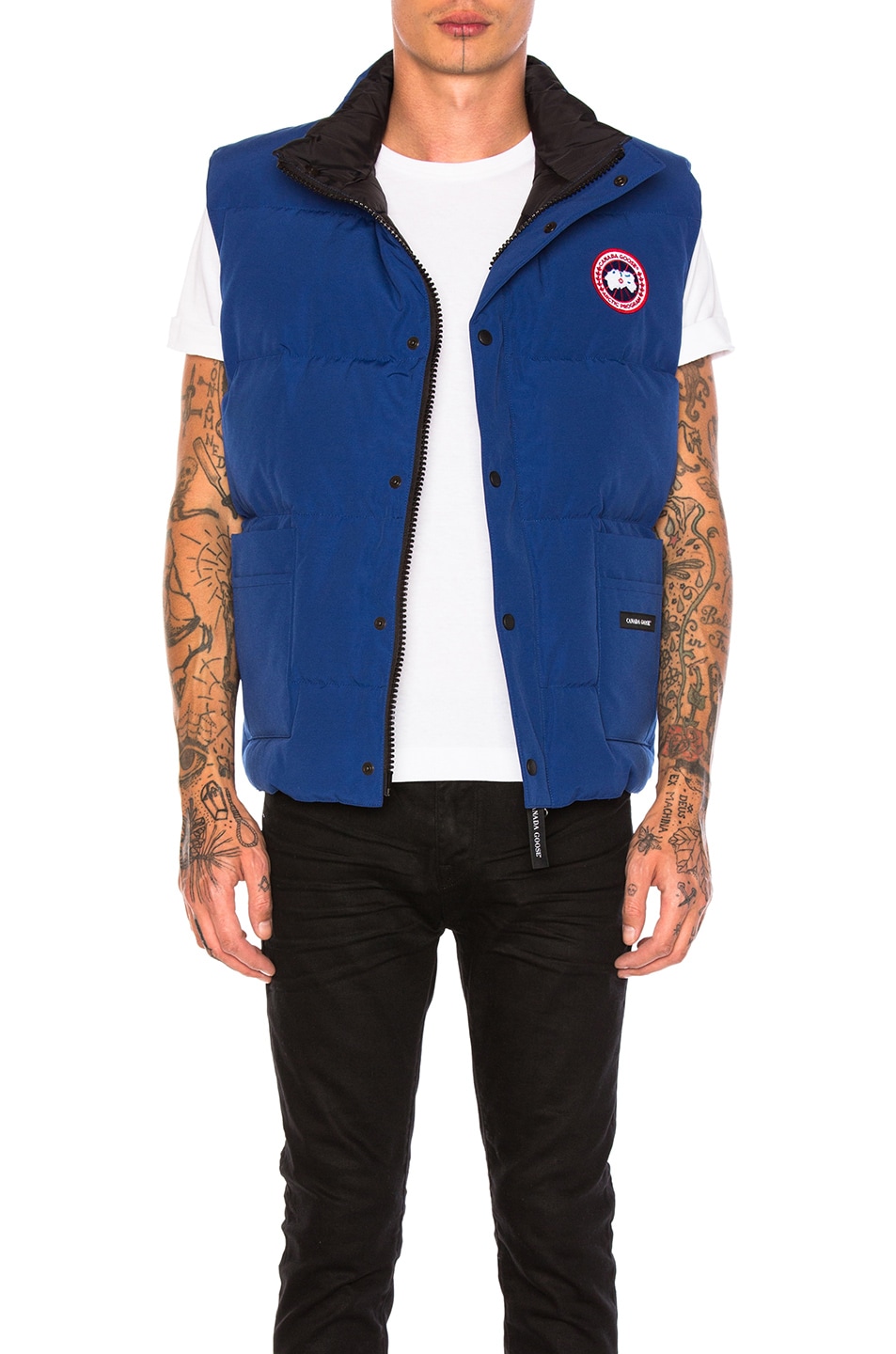 Image 1 of Canada Goose Freestyle Poly-Blend Vest in Pacific Blue