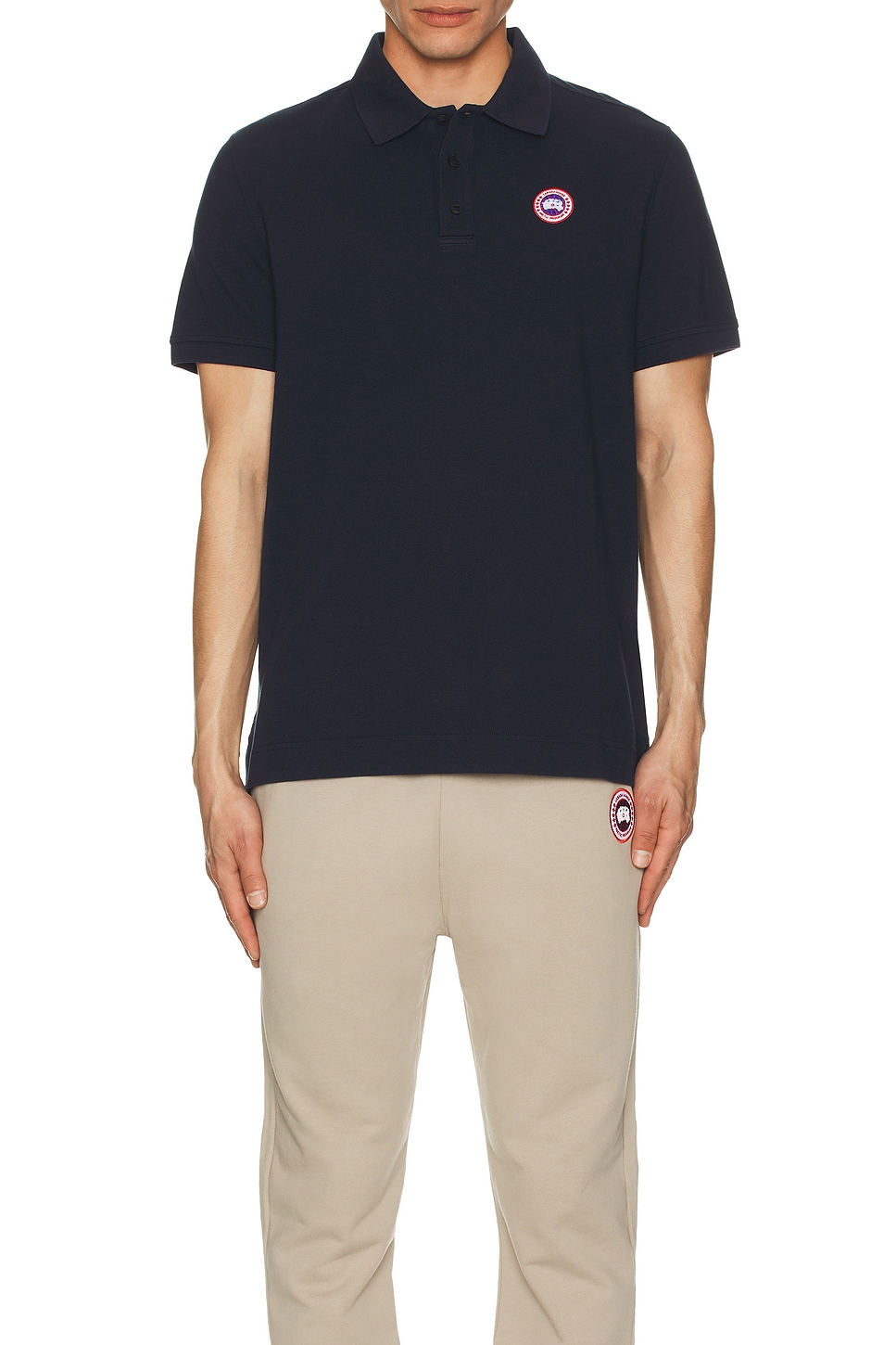 Image 1 of Canada Goose Beckley Polo in Atlantic Navy