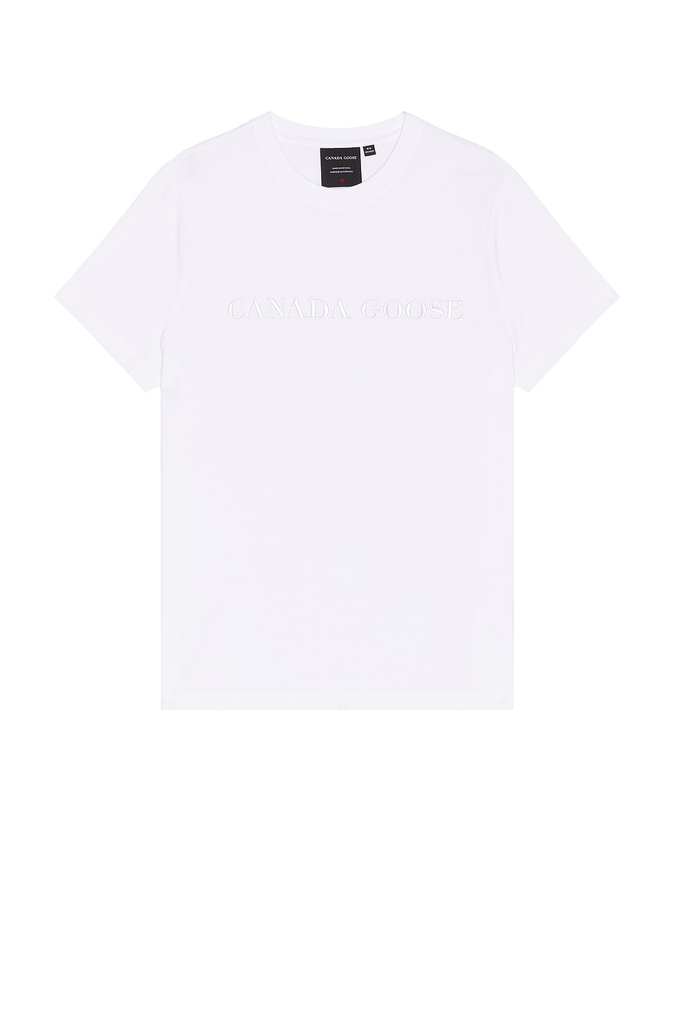 Image 1 of Canada Goose Emersen Embroidered T-Shirt in White