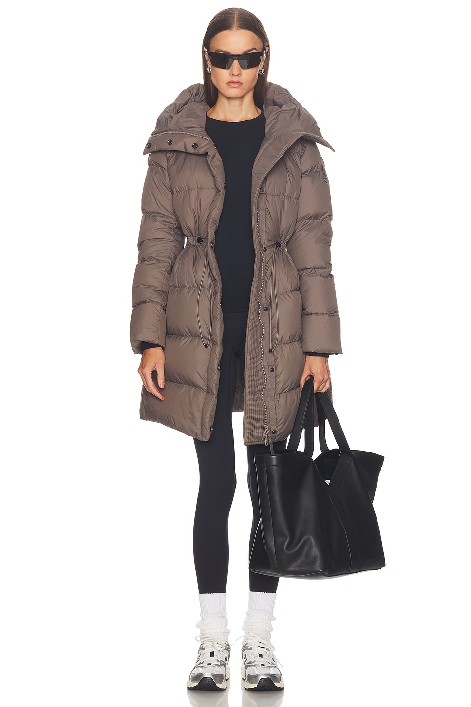 Image 1 of Canada Goose Montgomery Coat in Taupe Grey