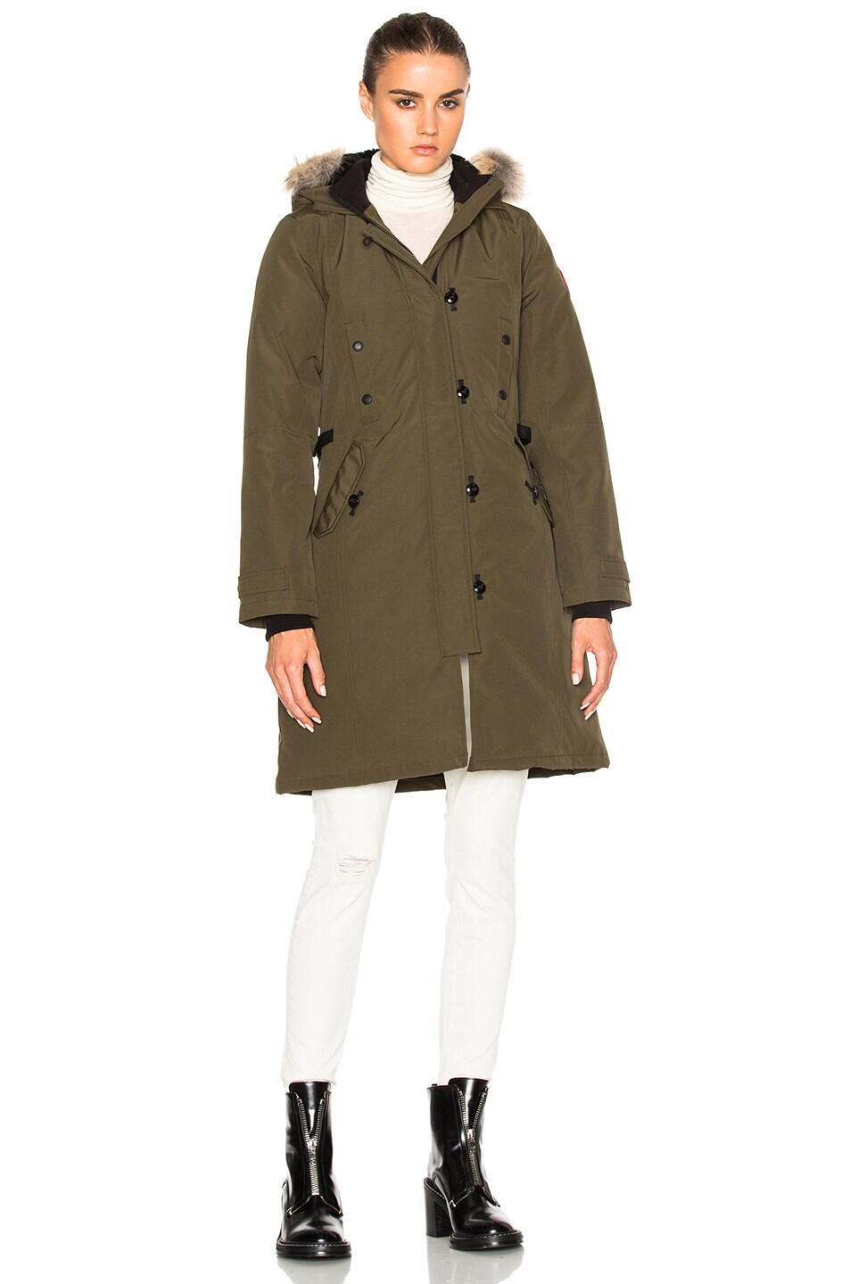 canada goose kensington parka military green canada goose kensington parka military green