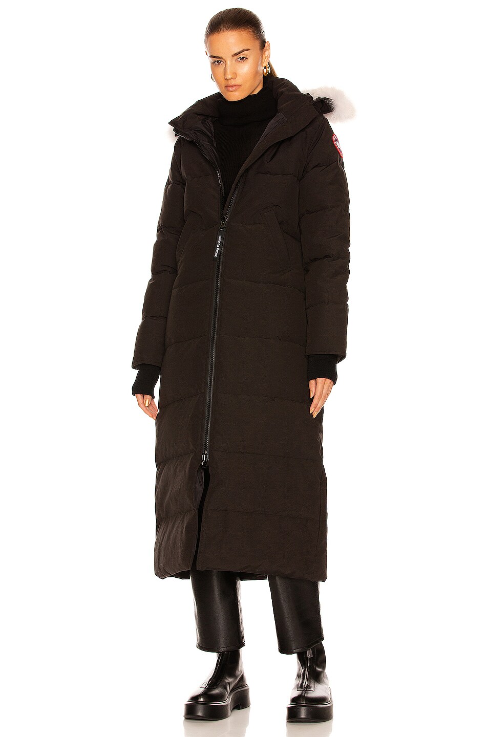 Canada Goose Mystique Parka in Black | FWRD