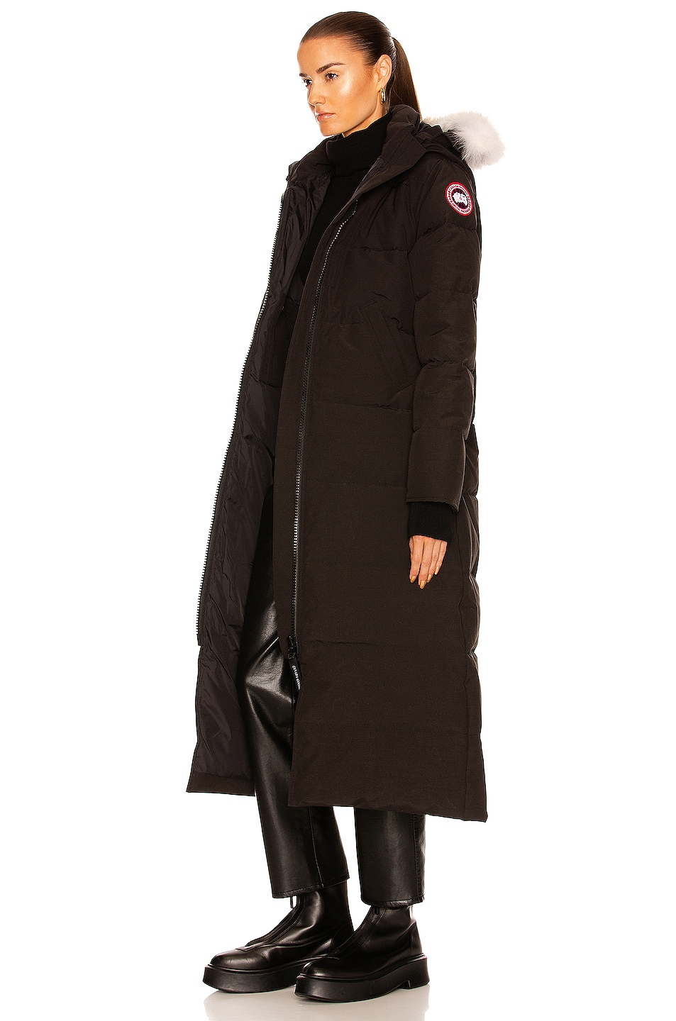 Canada Goose Mystique Parka in Black FWRD