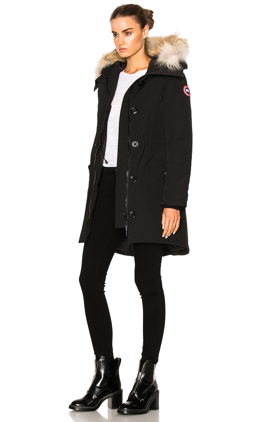canada goose ladies rossclair parka black canada goose ladies rossclair parka black