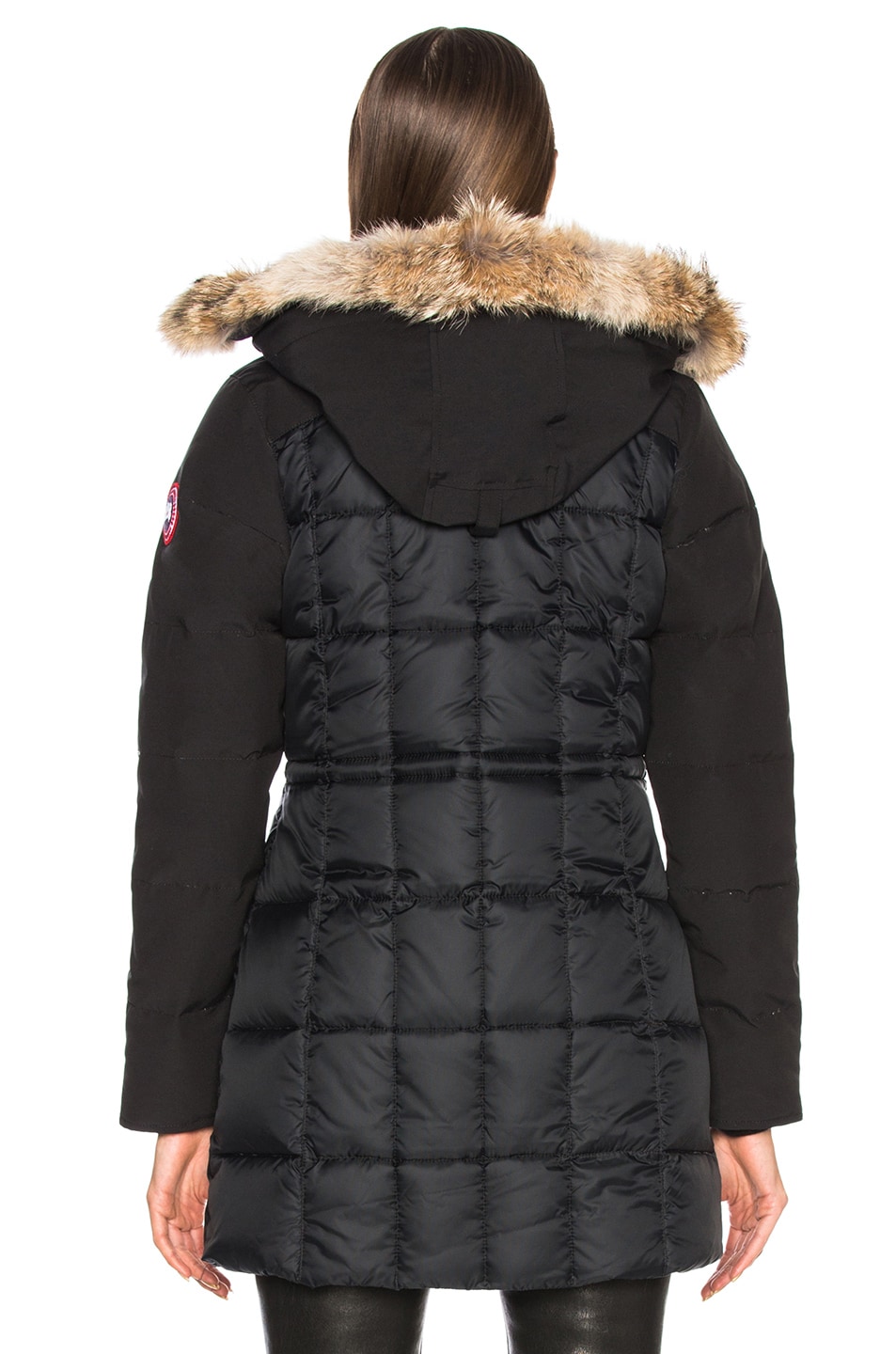 CANADA GOOSE BEECHWOOD FUR-HOOD PARKA JACKET, BLACK/GRAPHITE | ModeSens