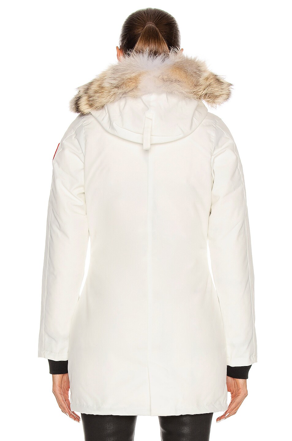 Canada Goose Victoria Parka In Northstar White Fwrd