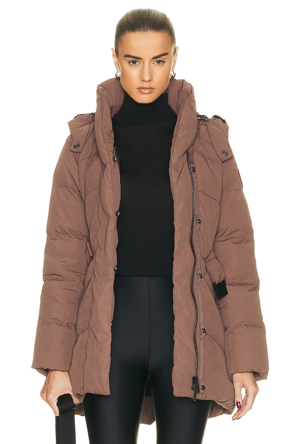 Canada Goose Marlow Coat in Sephia | FWRD