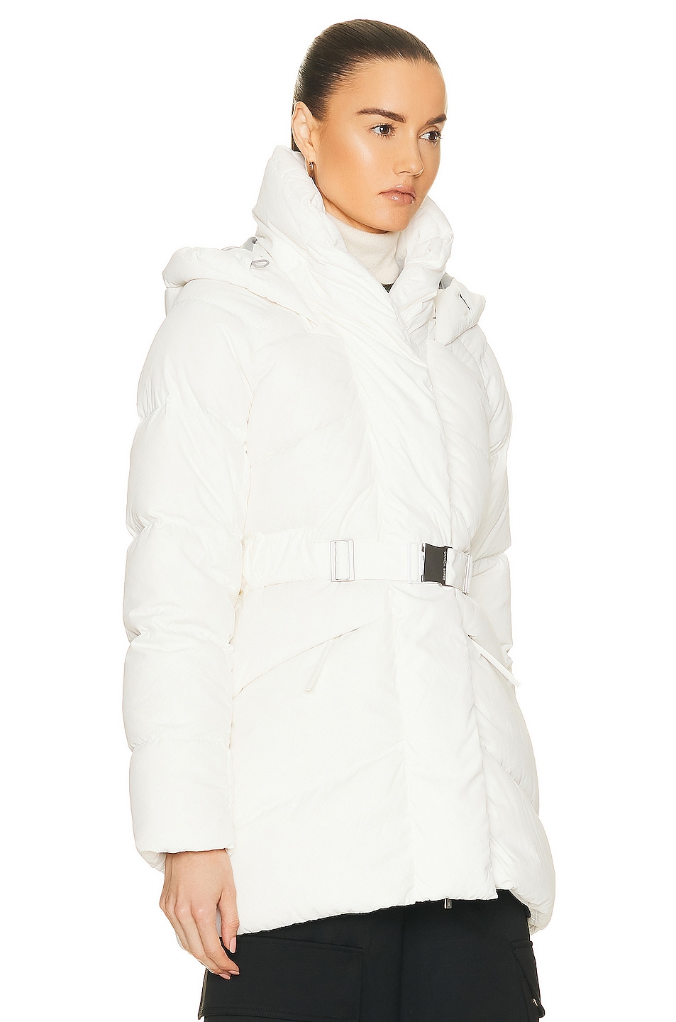 Canada Goose Marlow Coat in Northstar White | FWRD