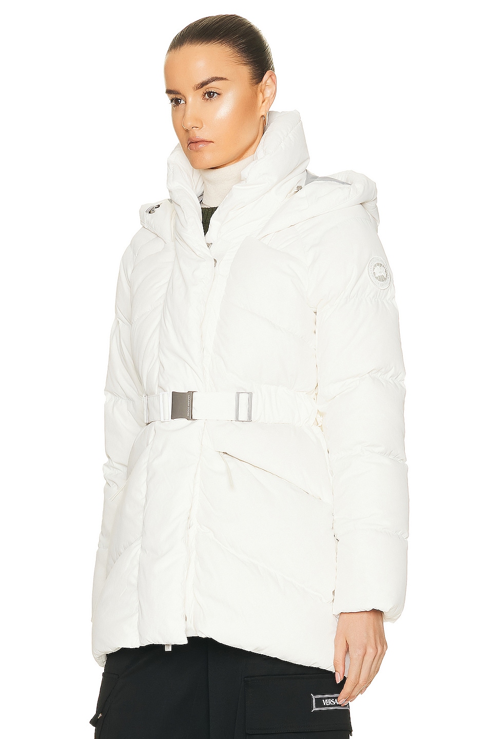 Canada Goose Marlow Coat in Northstar White | FWRD