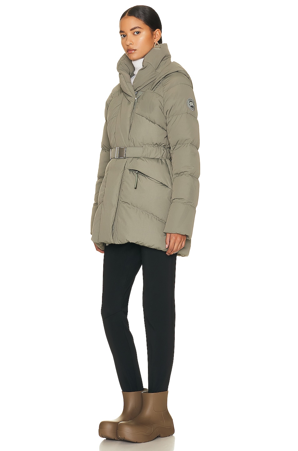 Canada Goose Marlow Coat in Sagebrush | FWRD