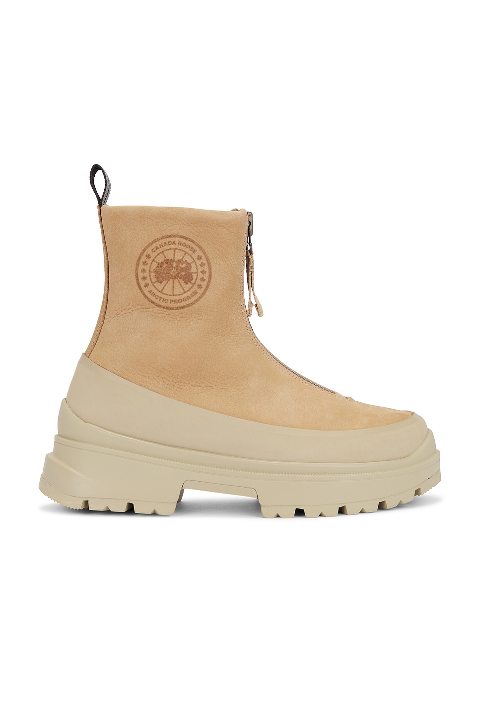 Kya Zip-up Boot in Tan