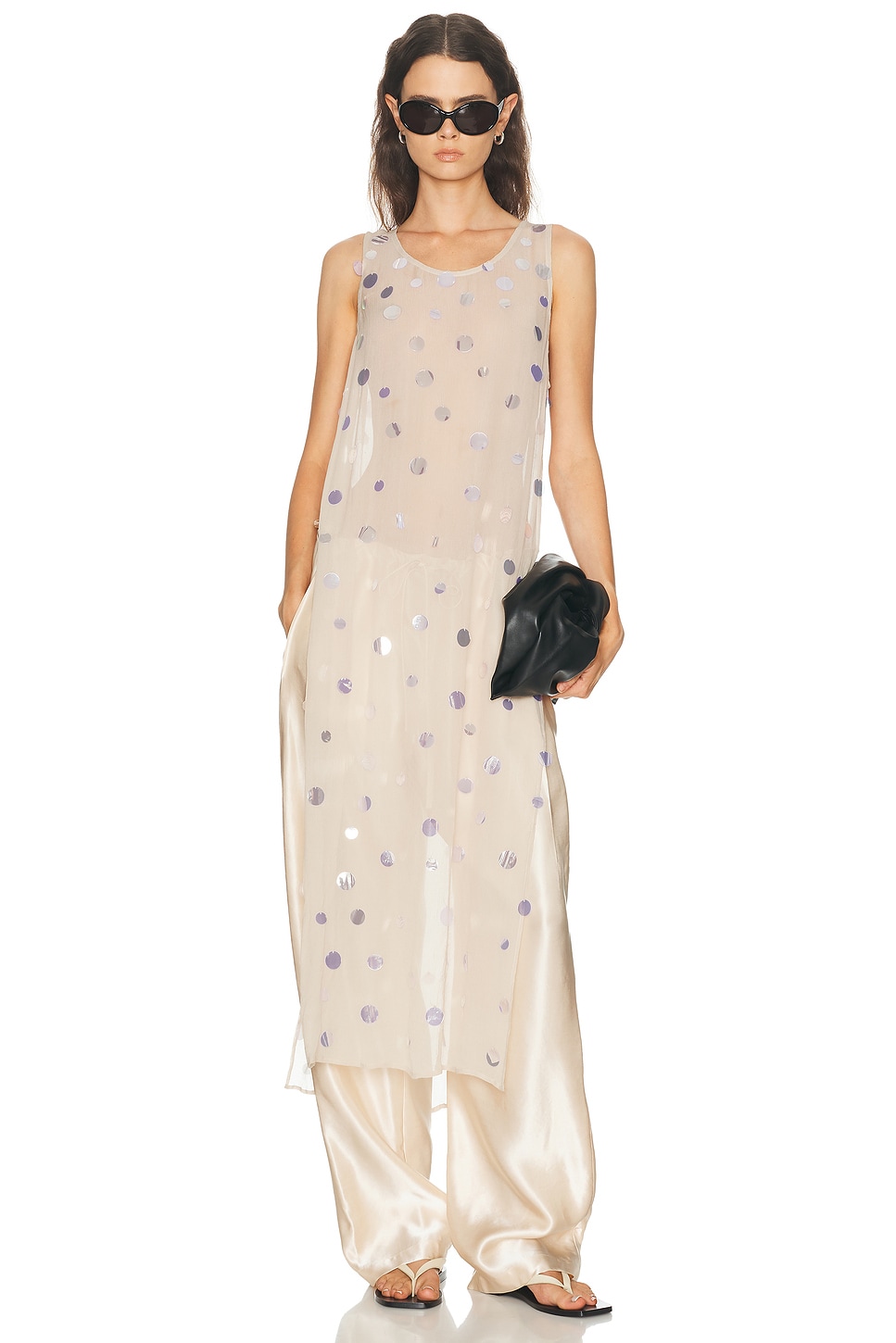 Chloe Sequin Tunic Dress