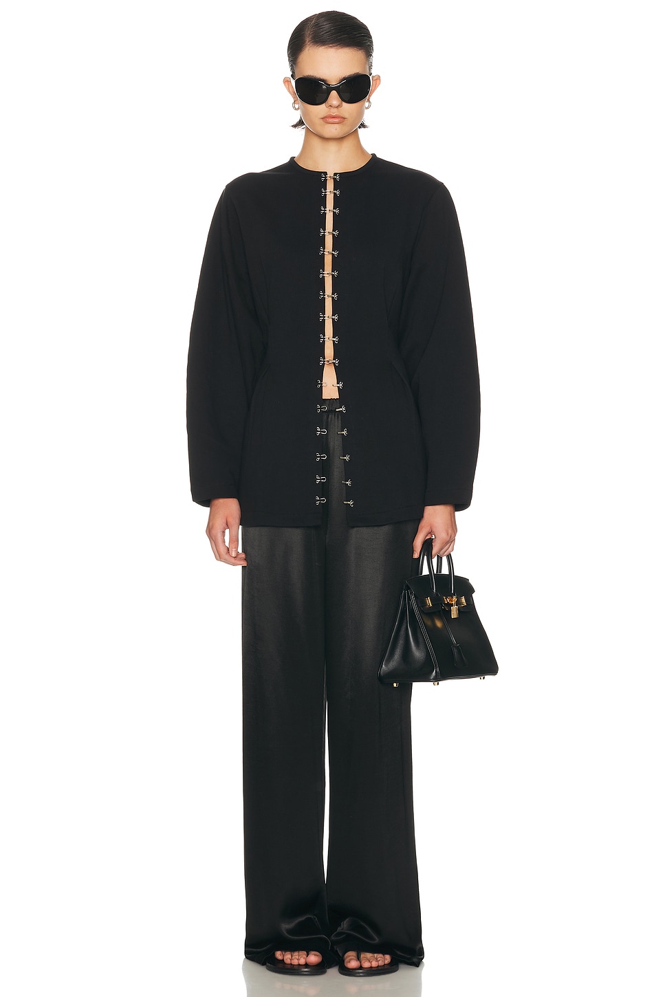 Pinch Waist Cardigan