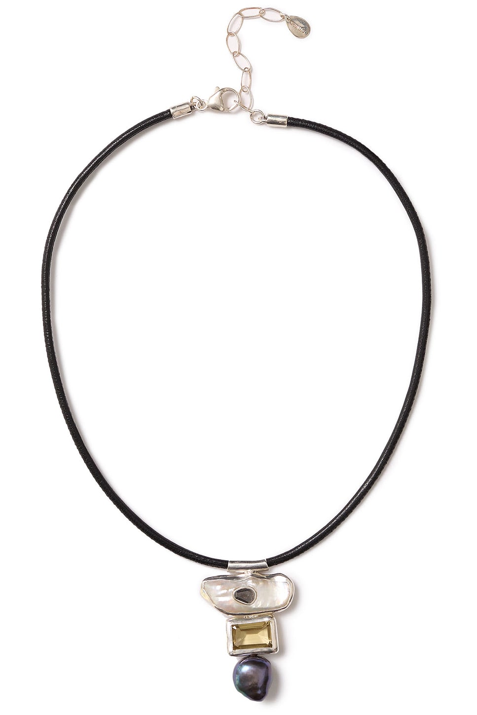 Image 1 of CHAN LUU Oasis Collar Necklace in Multi