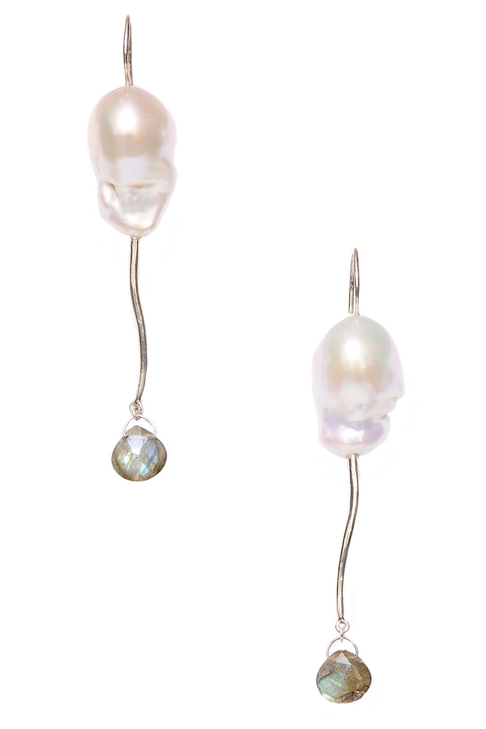 Image 1 of CHAN LUU Drift Earrings in Labradorite