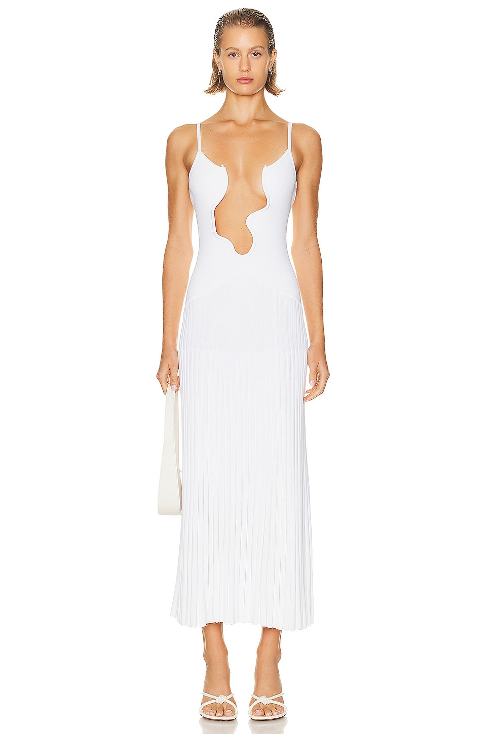 Image 1 of Christopher Esber Salacia Wire Sunray Dress in White
