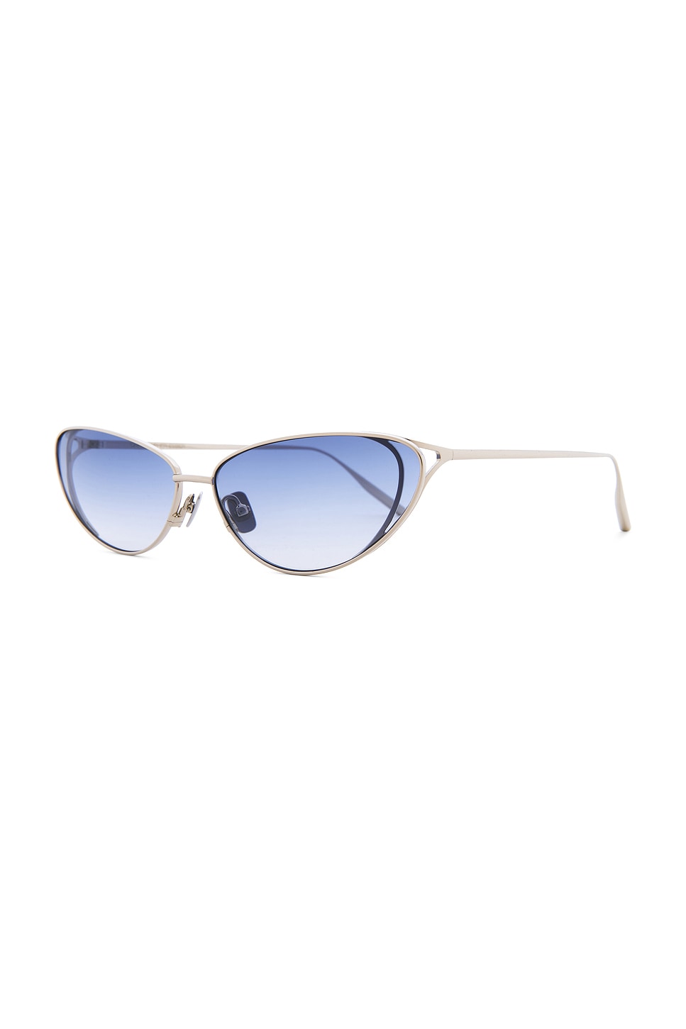Christopher Esber Milla 96 Sunglasses In Blue