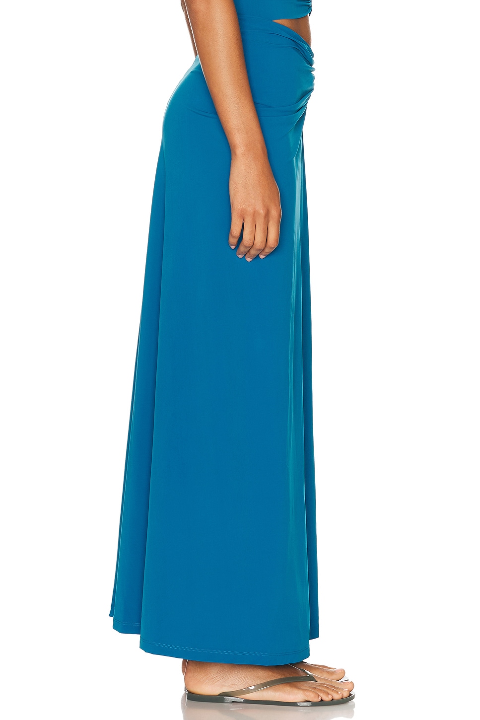 Christopher Esber Ruched Orbit Split Skirt