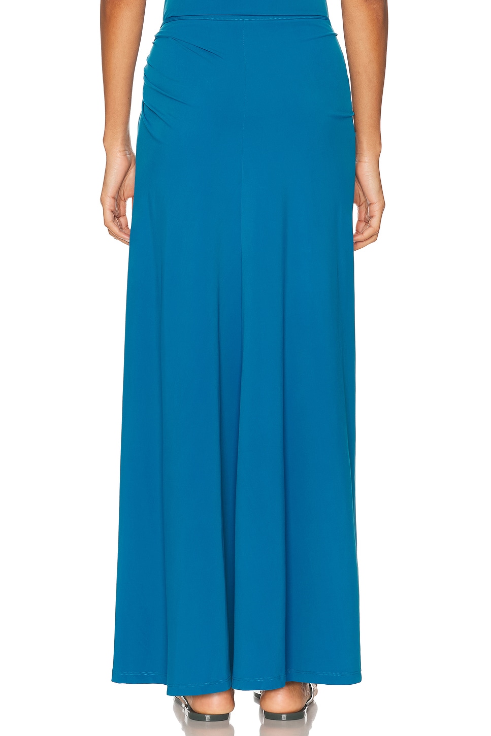 Christopher Esber Ruched Orbit Split Skirt