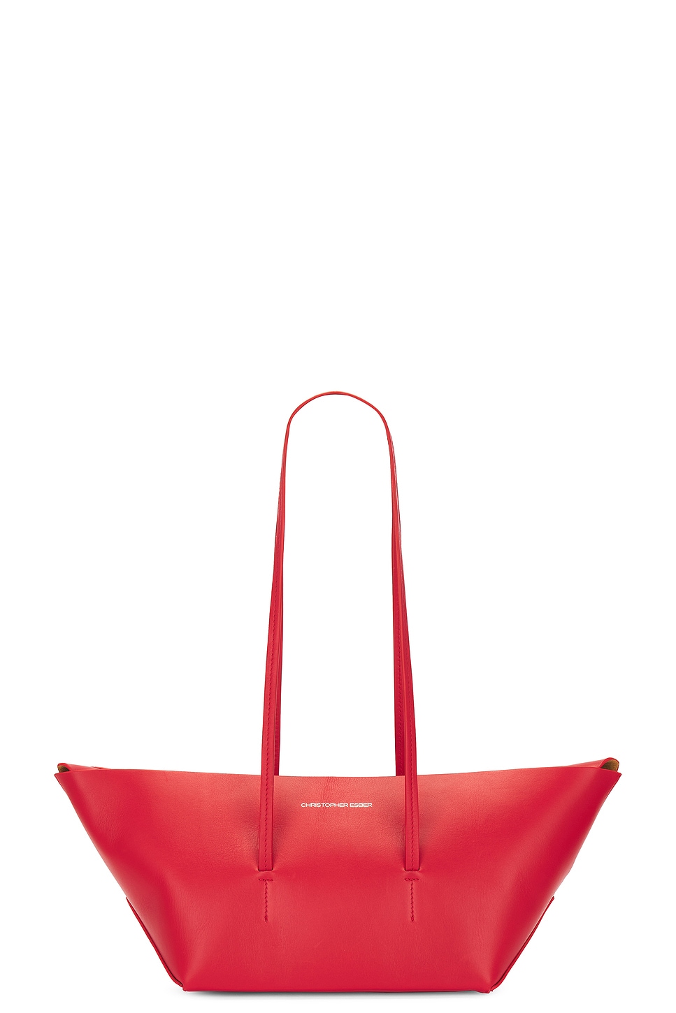 Gondola Small Tote Bag in Red