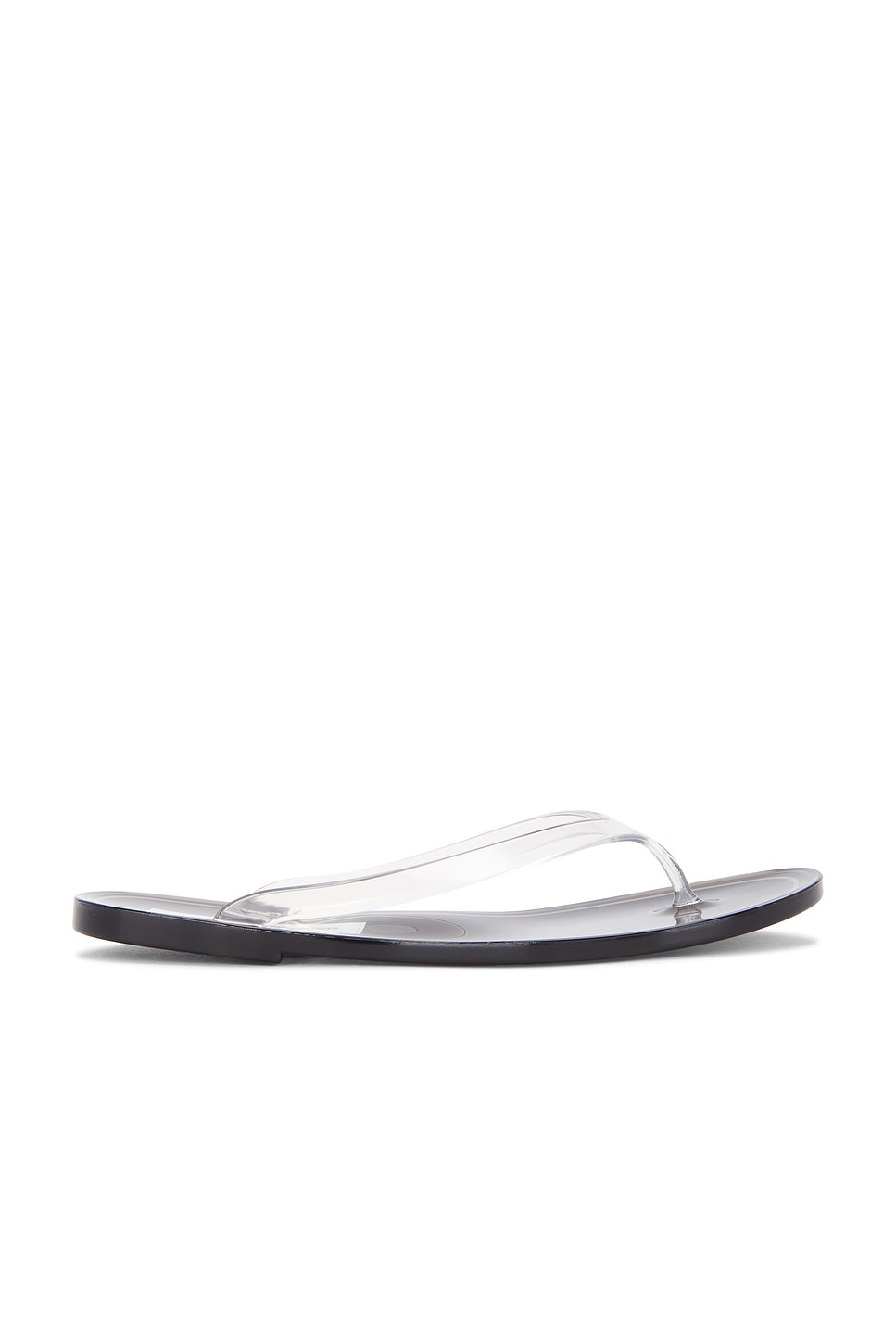 Image 1 of Christopher Esber Jo Flip Flop in Black & Clear