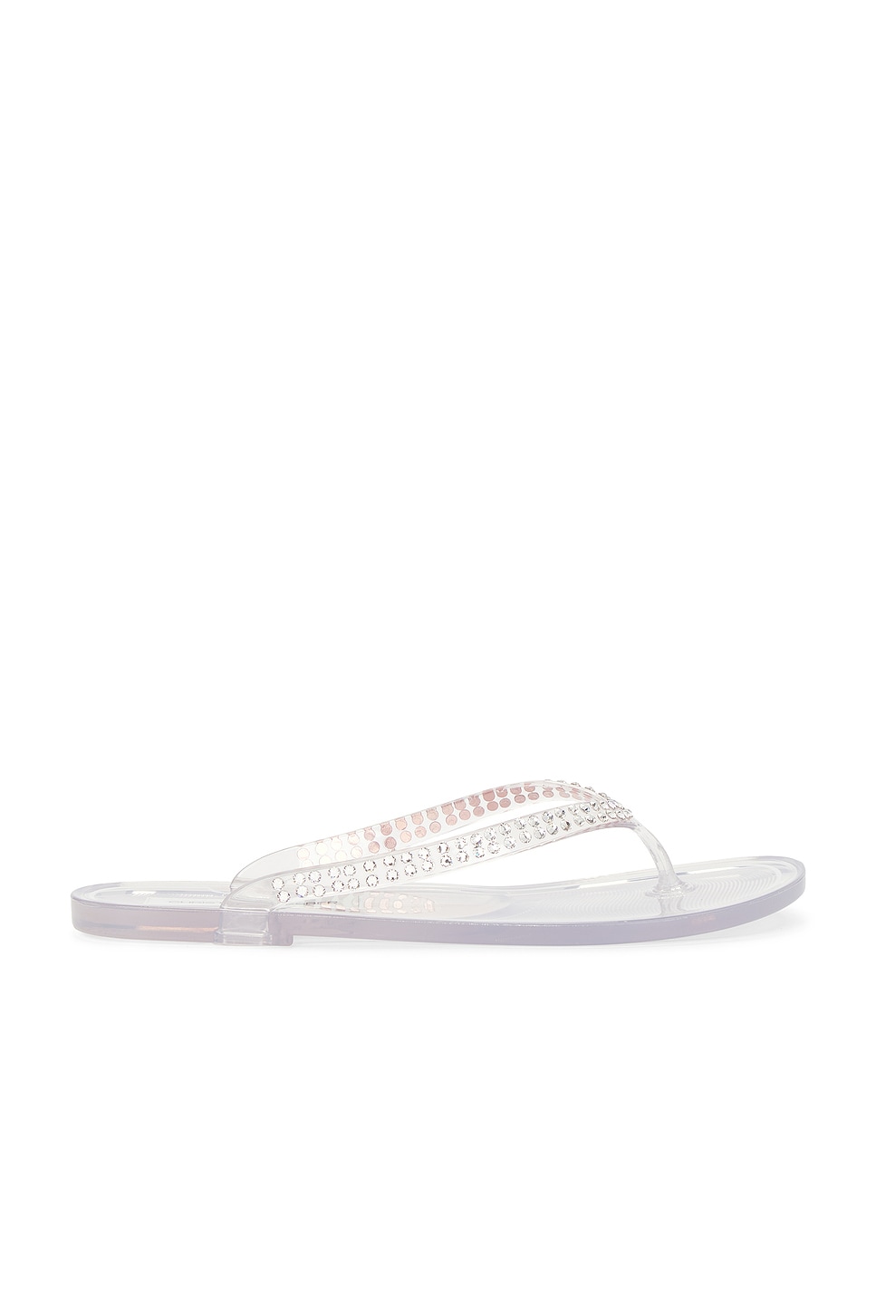 Image 1 of Christopher Esber Jo Crystal Flip Flop in Clear & Crystal