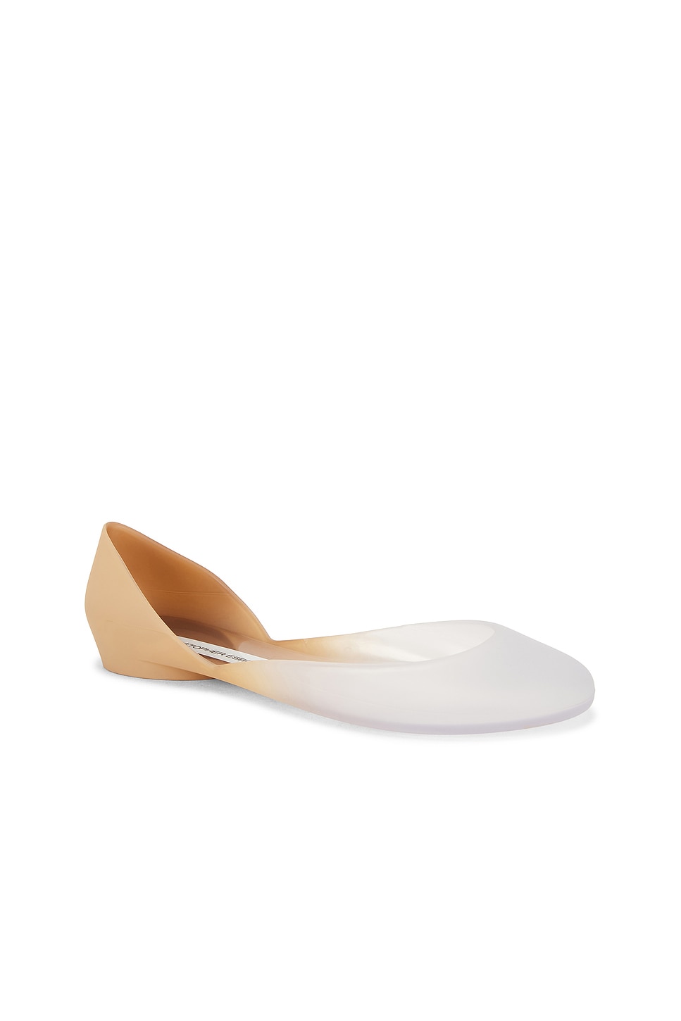 Christopher Esber Baja Ballerina Flats In Transparent
