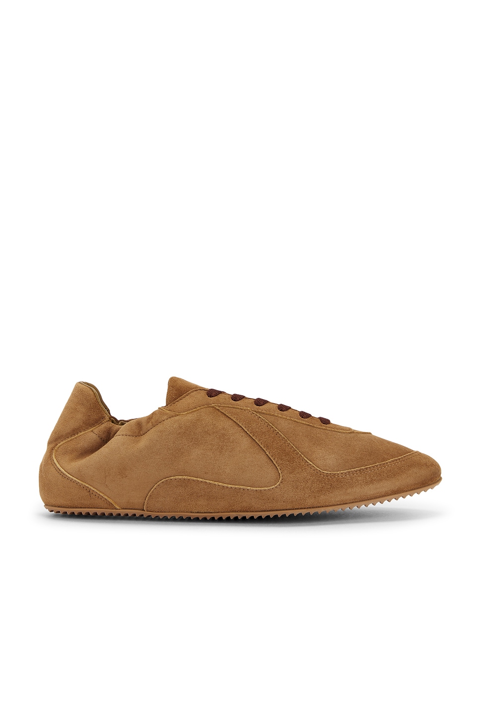 Christopher Esber Roadie Suede Sneaker In Brown