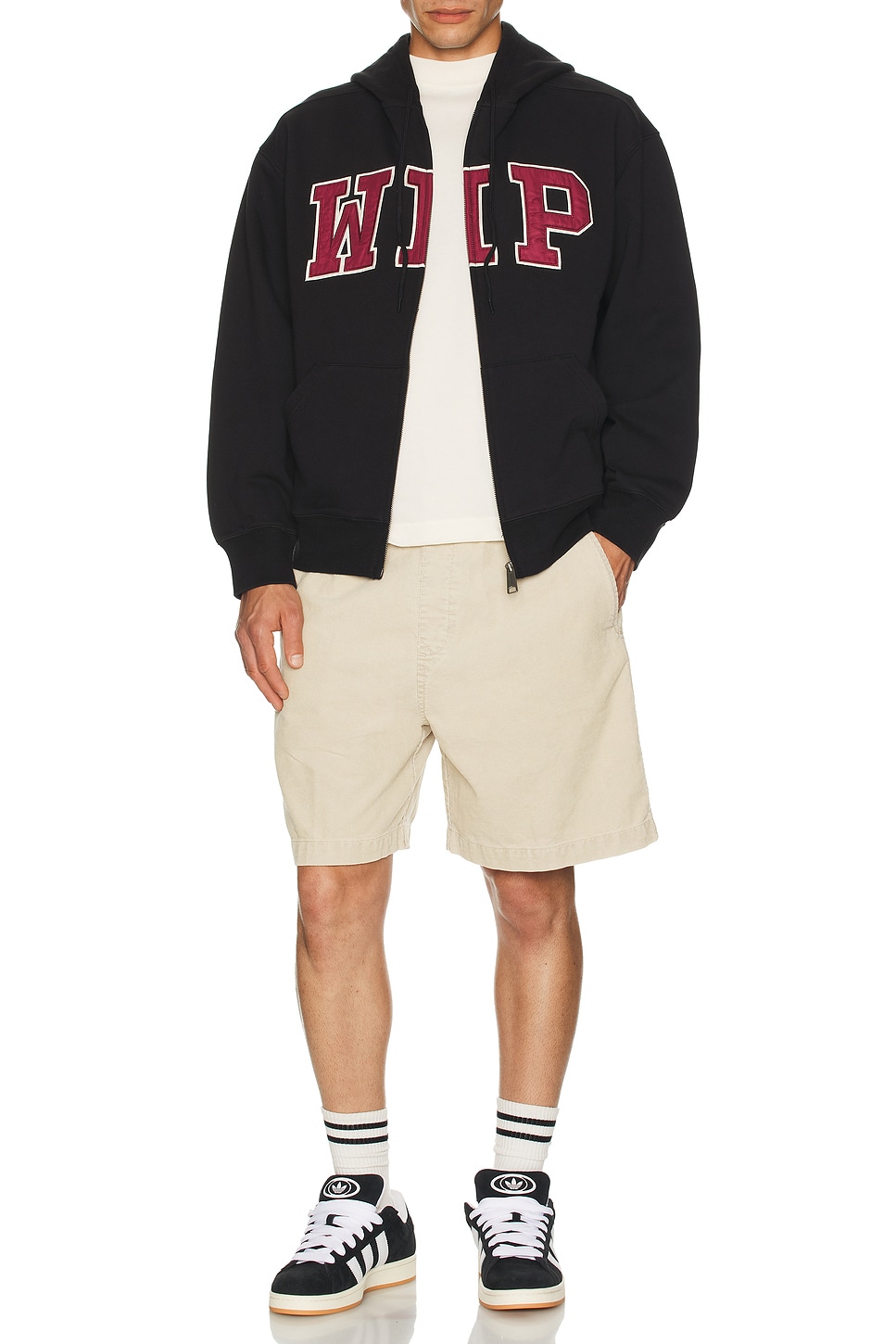 Image 1 of Carhartt WIP Reynold Short in Dusky Washed Dusky Beige