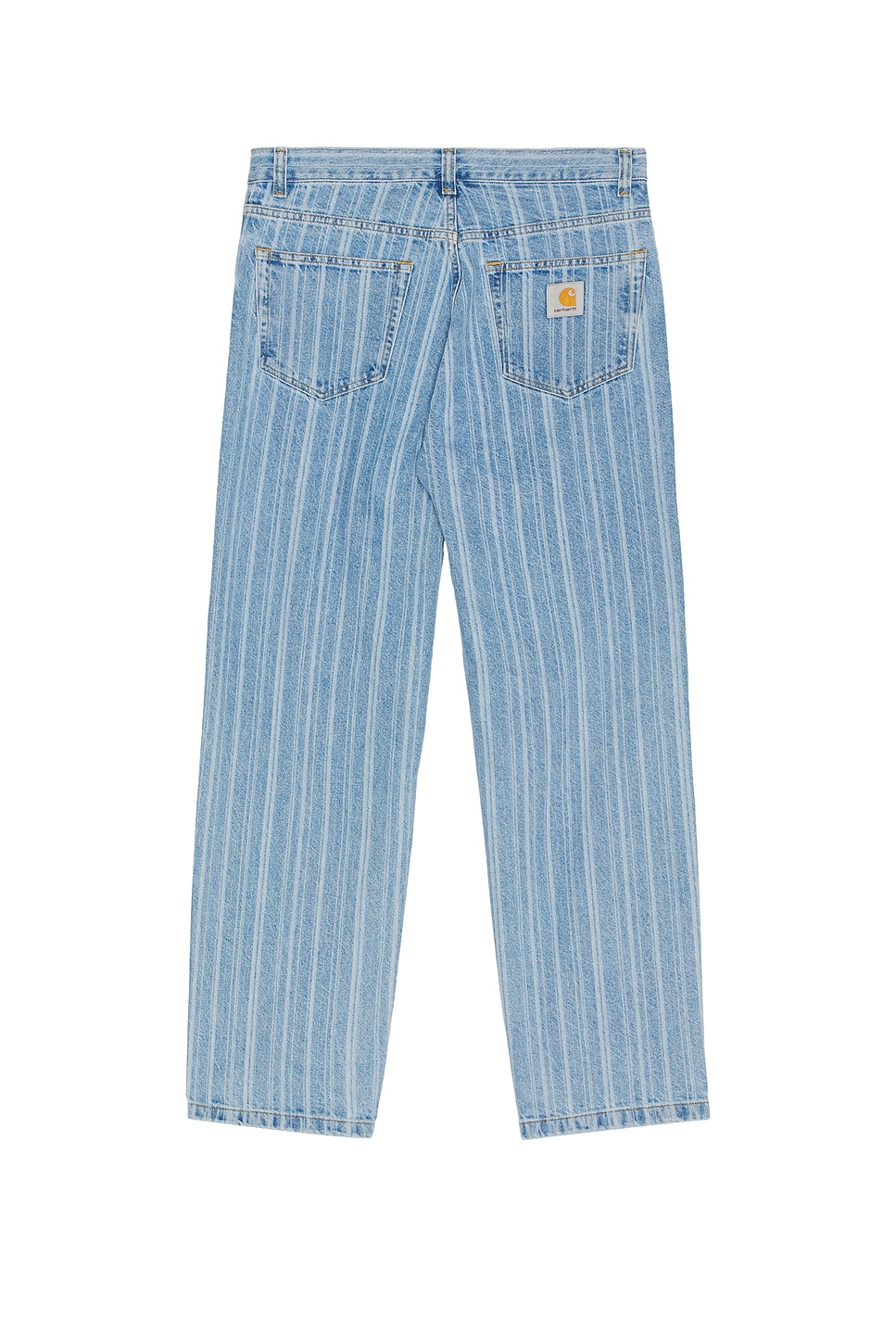 Carhartt Rylan Loose Tapered Cotton Jeans In Blue