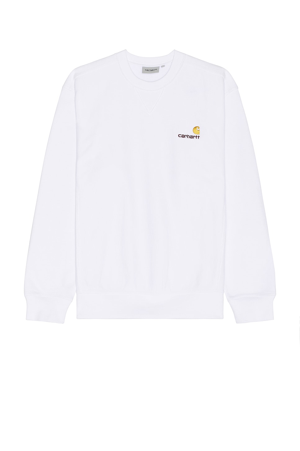 Image 1 of Carhartt WIP American Script Sweat in White