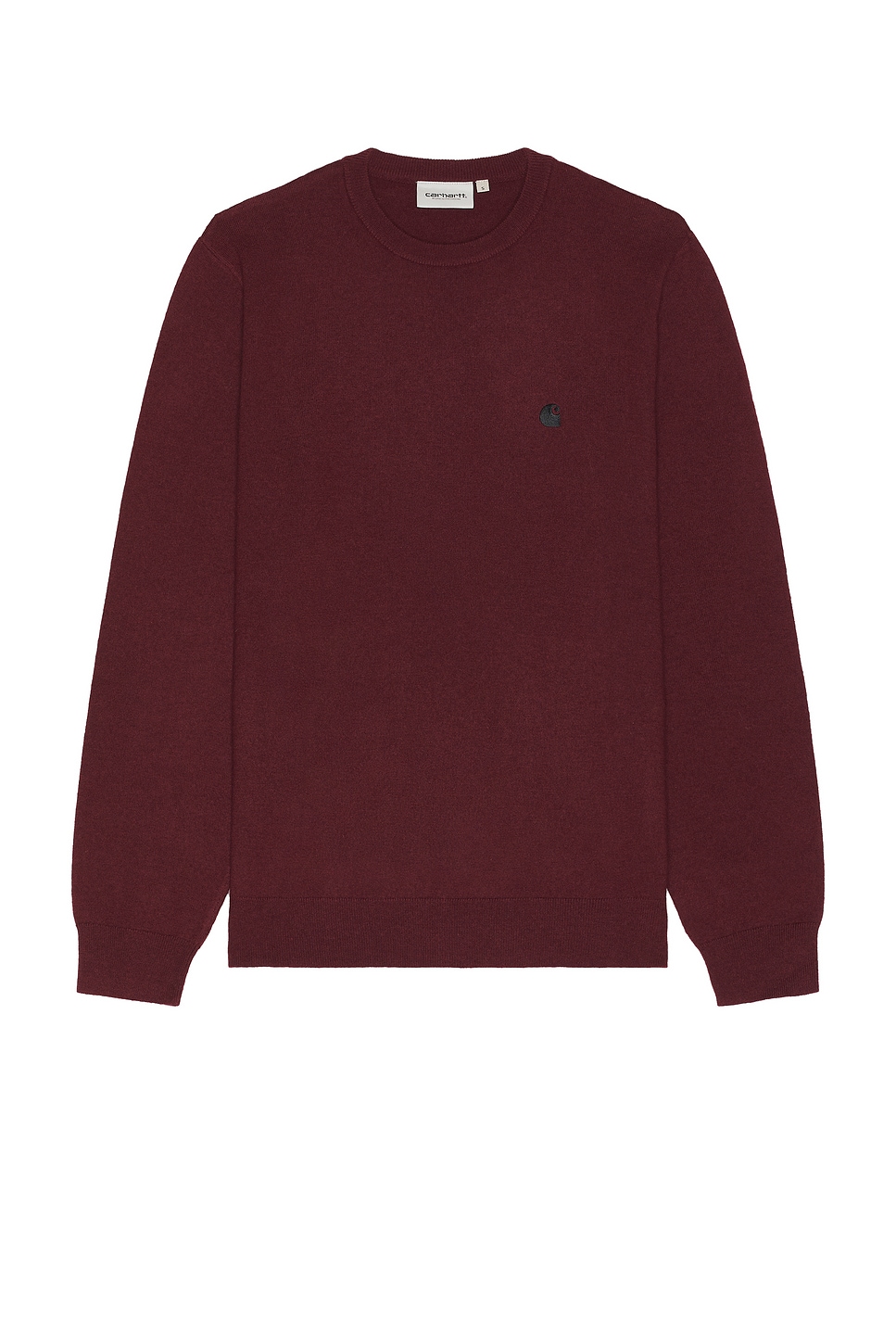 American Script Sweater in Burgundy