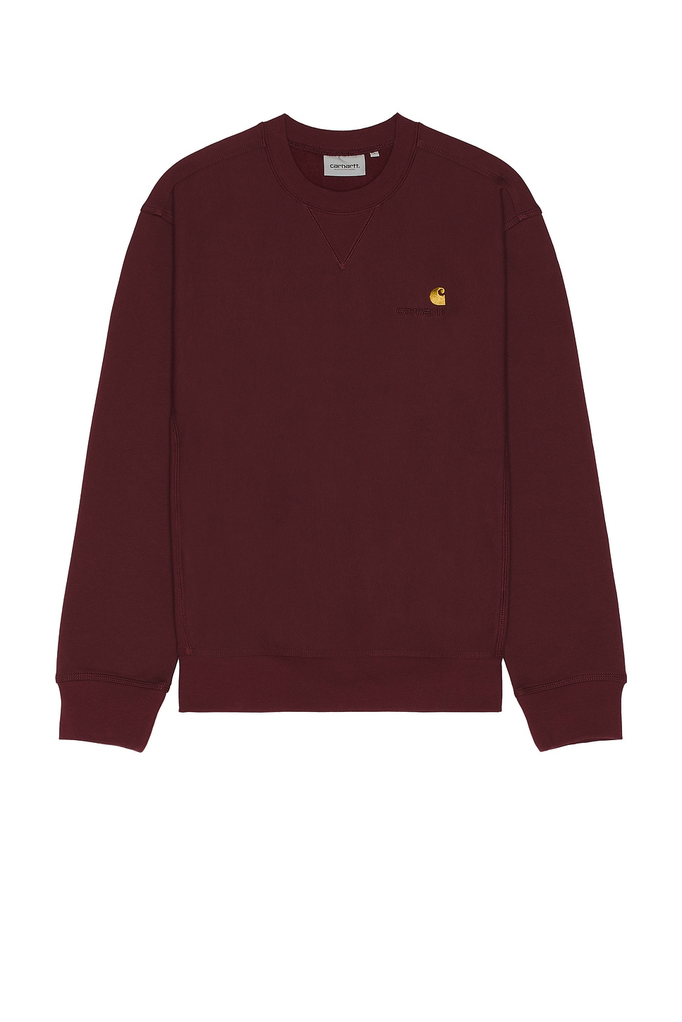 Image 1 of Carhartt WIP Madison Sweater in Malbec & Black