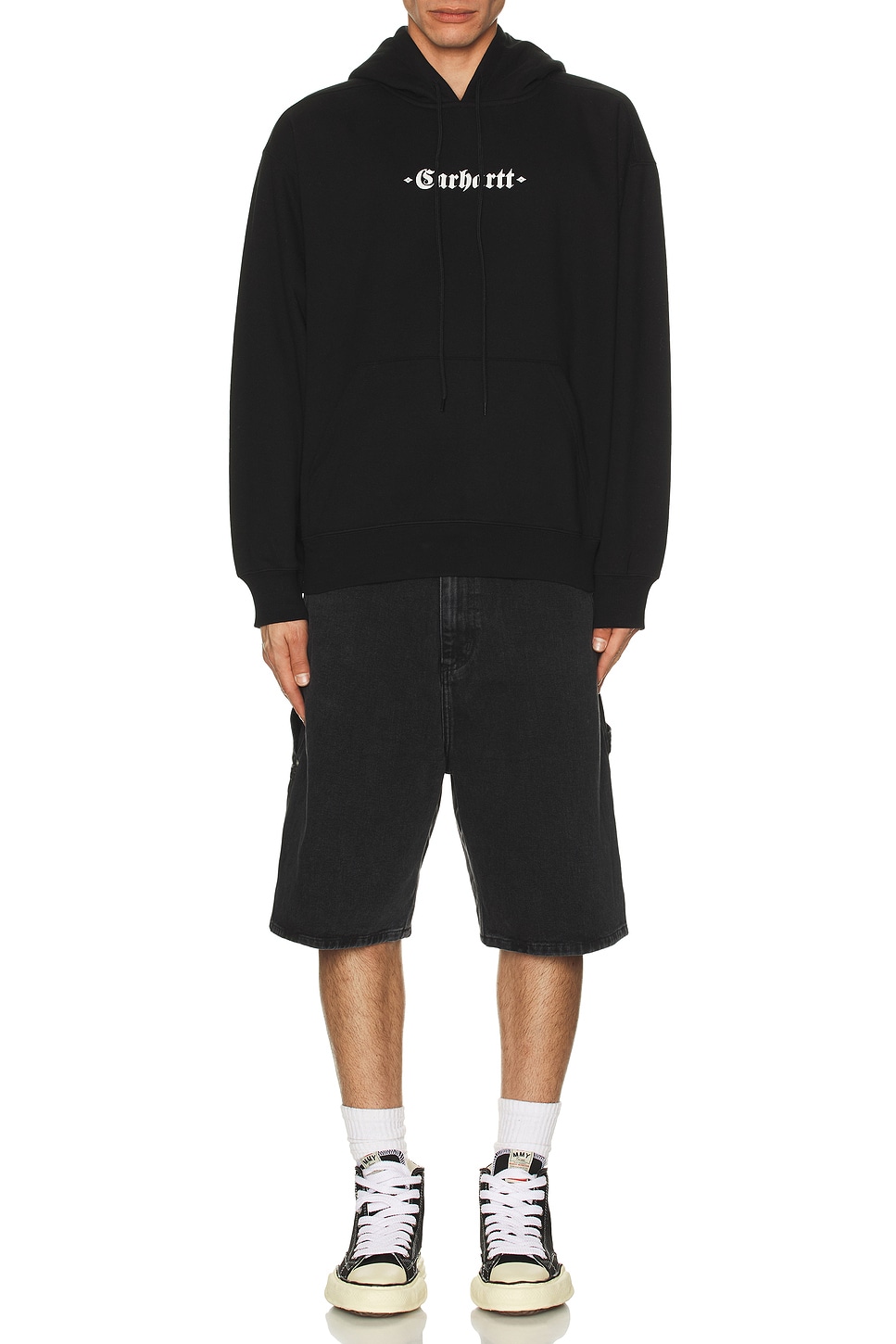 Image 1 of Carhartt WIP Greatest Hits Sweatshirt in Black & White