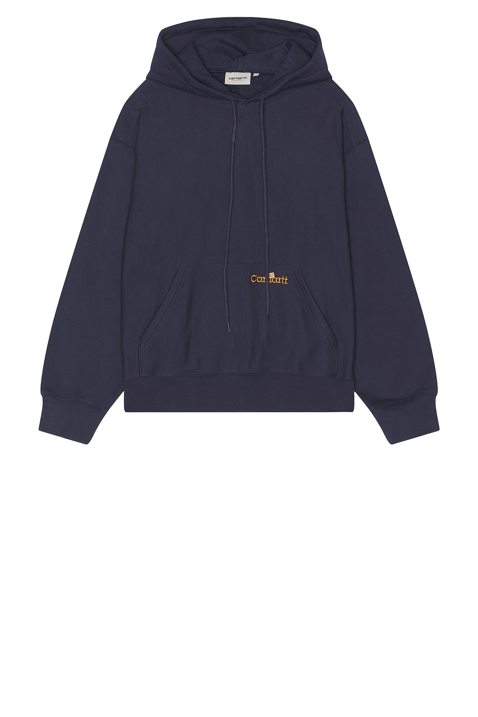 Image 1 of Carhartt WIP Label Script Hoodie in Blue