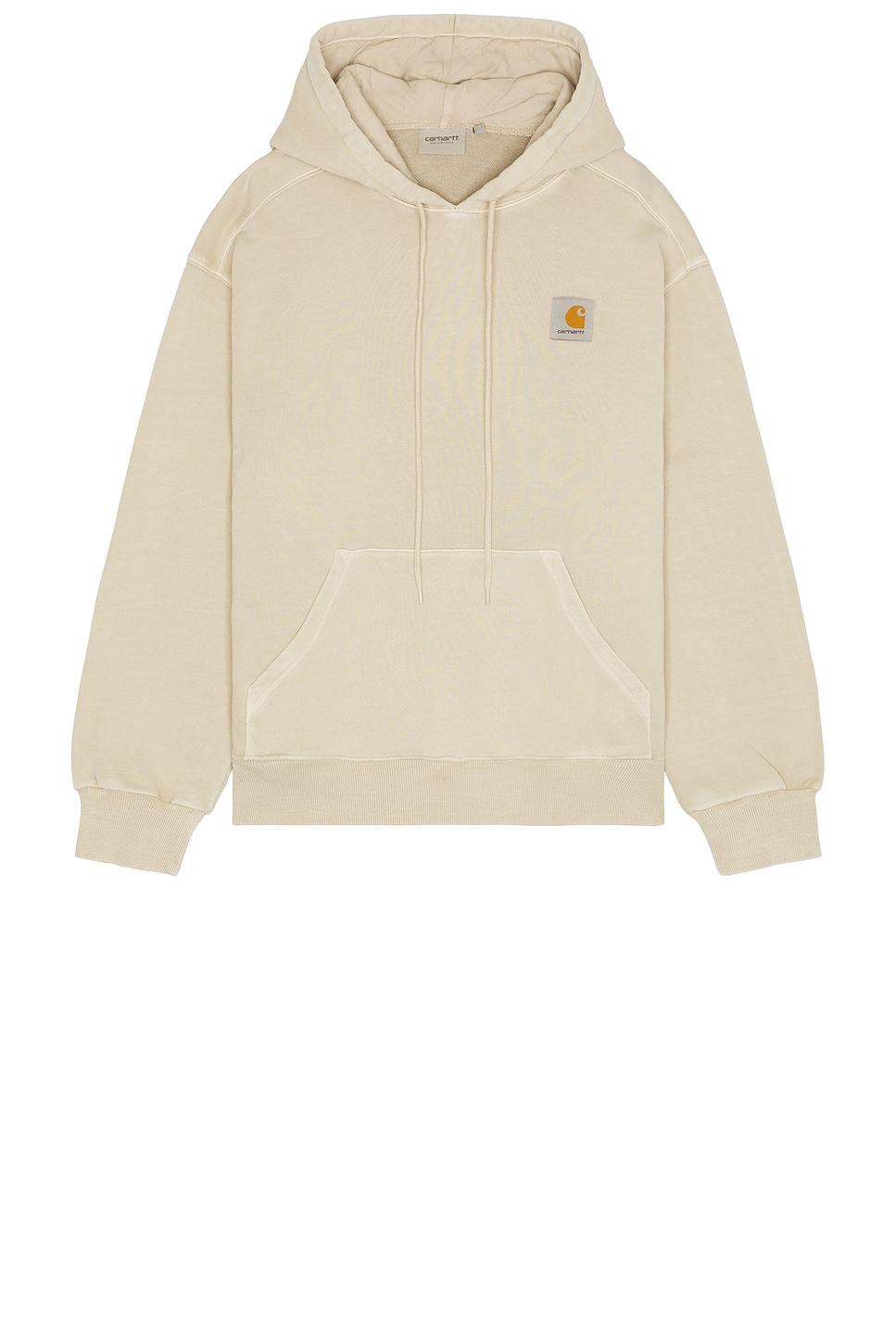 Image 1 of Carhartt WIP Hooded Nelson Sweater in Garment Dyed Fleur De Sel
