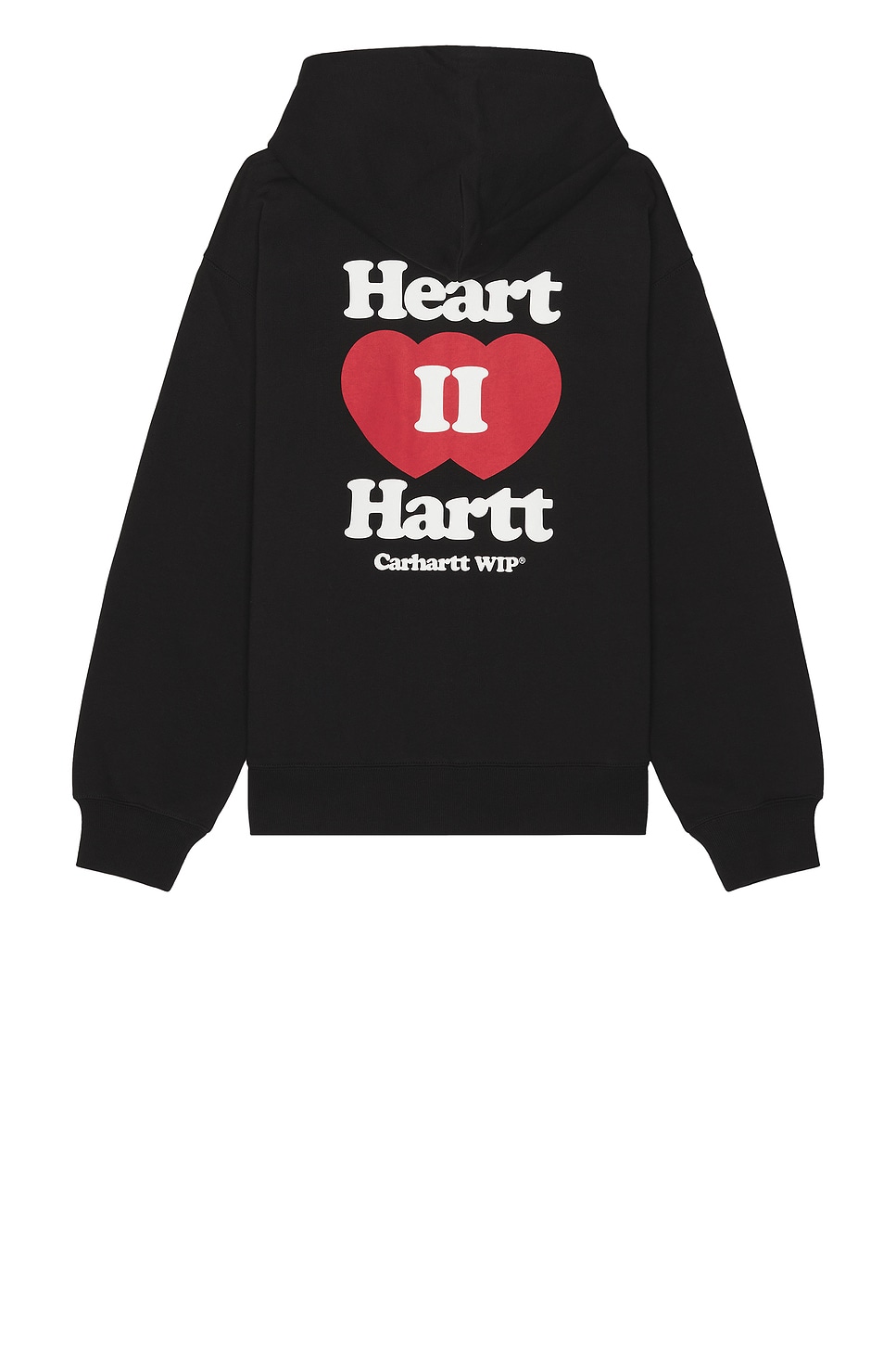 Image 1 of Carhartt WIP Heart II Hartt Hoodie in Black