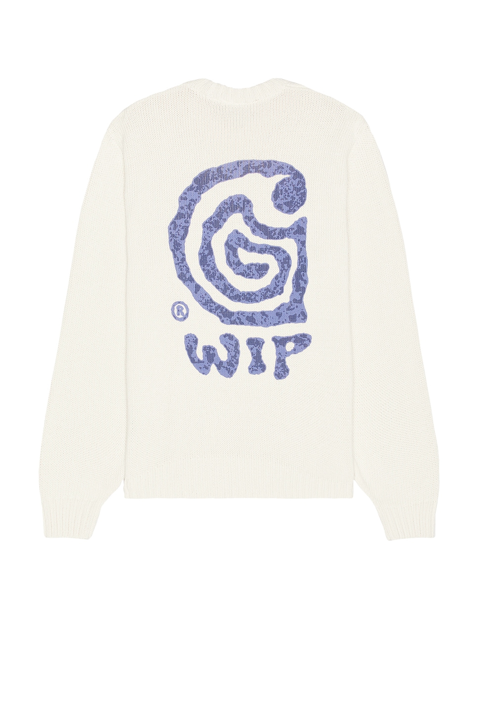 Carhartt Anglistic Logo-print Sweater In Neutral