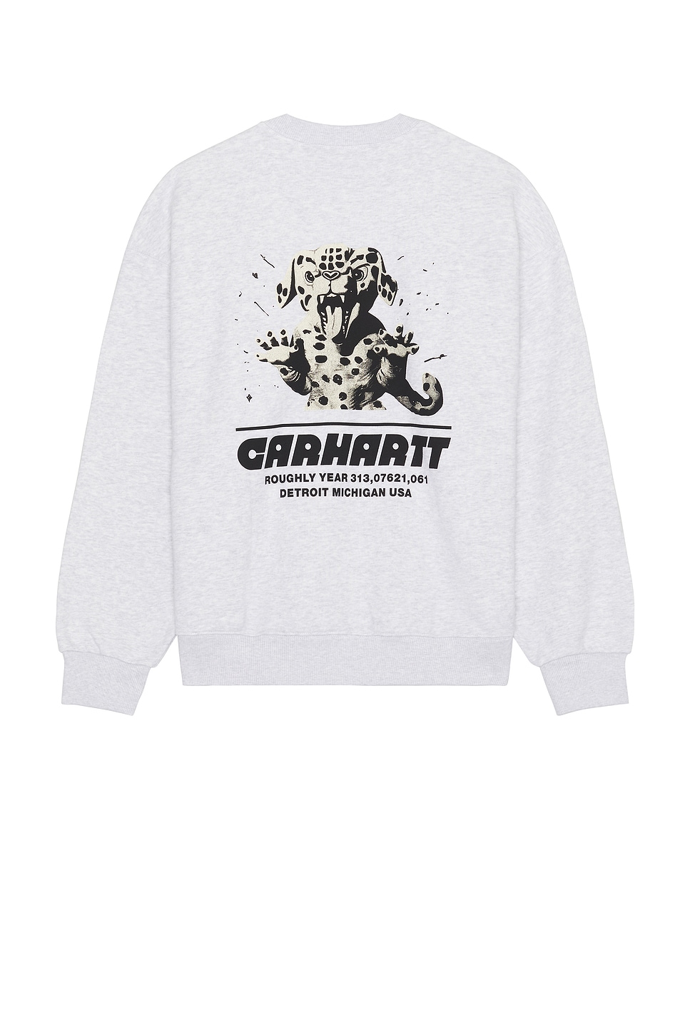 Image 1 of Carhartt WIP Wiptopia Sweatshirt in Ash Heather