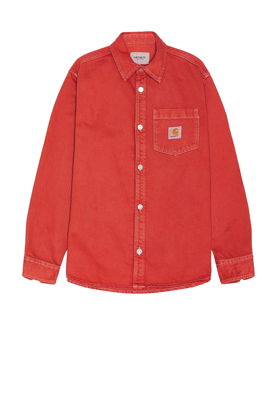 Image 1 of Carhartt WIP George Shirt Jacket in Tuscany Stone Dyed