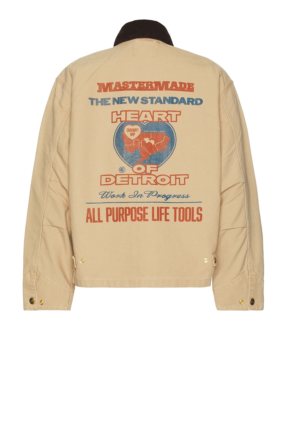 Carhartt Og Arcan Graphic Jacket In Gray