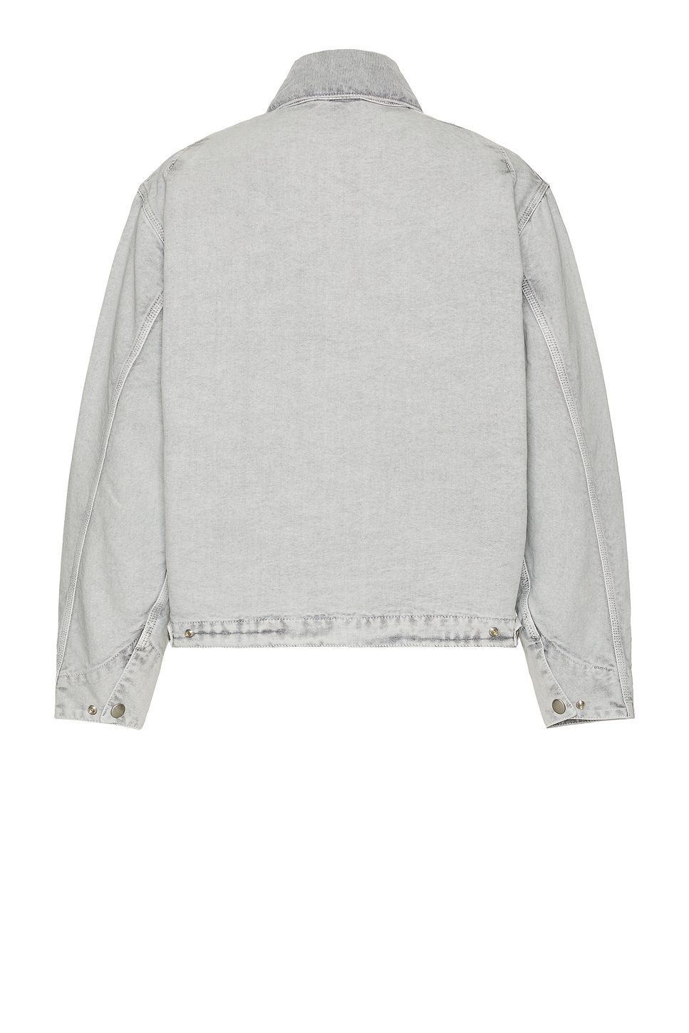 Carhartt Wip Og Detroit Dearborn Canvas Jacket In Gray